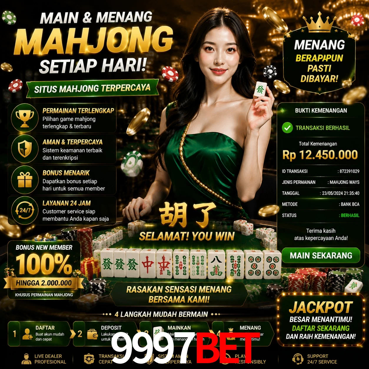 Ganhar e sacar na 9997bet